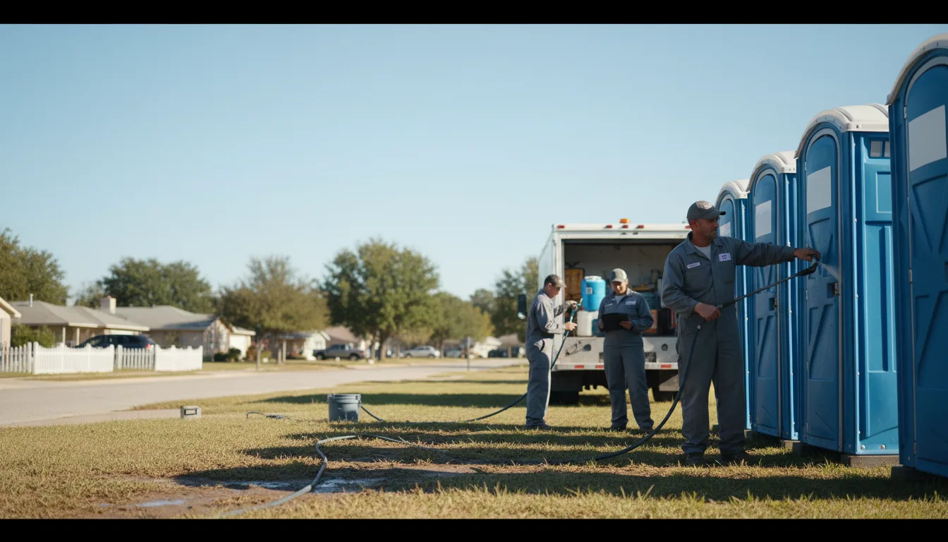 Long-Term Portable Toilet Rental in Barney, GA near me